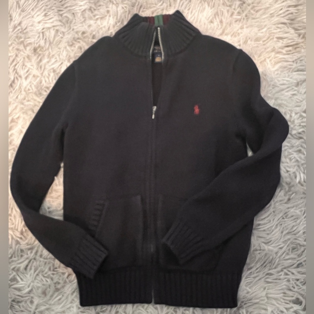 Polo Ralph Lauren full zip front sweater